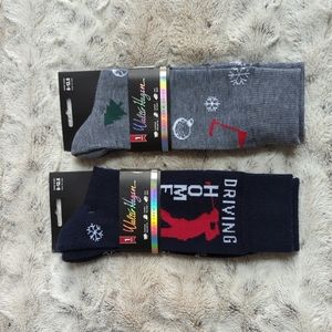 Walter Hagen Holiday Crew Golf Socks